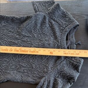 Textured Black long Sleeve dress size 4